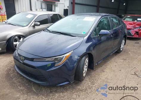 2025 Toyota Corolla Le z USA, uszkodzony, nr VIN 5YFB4MDE2SP269801